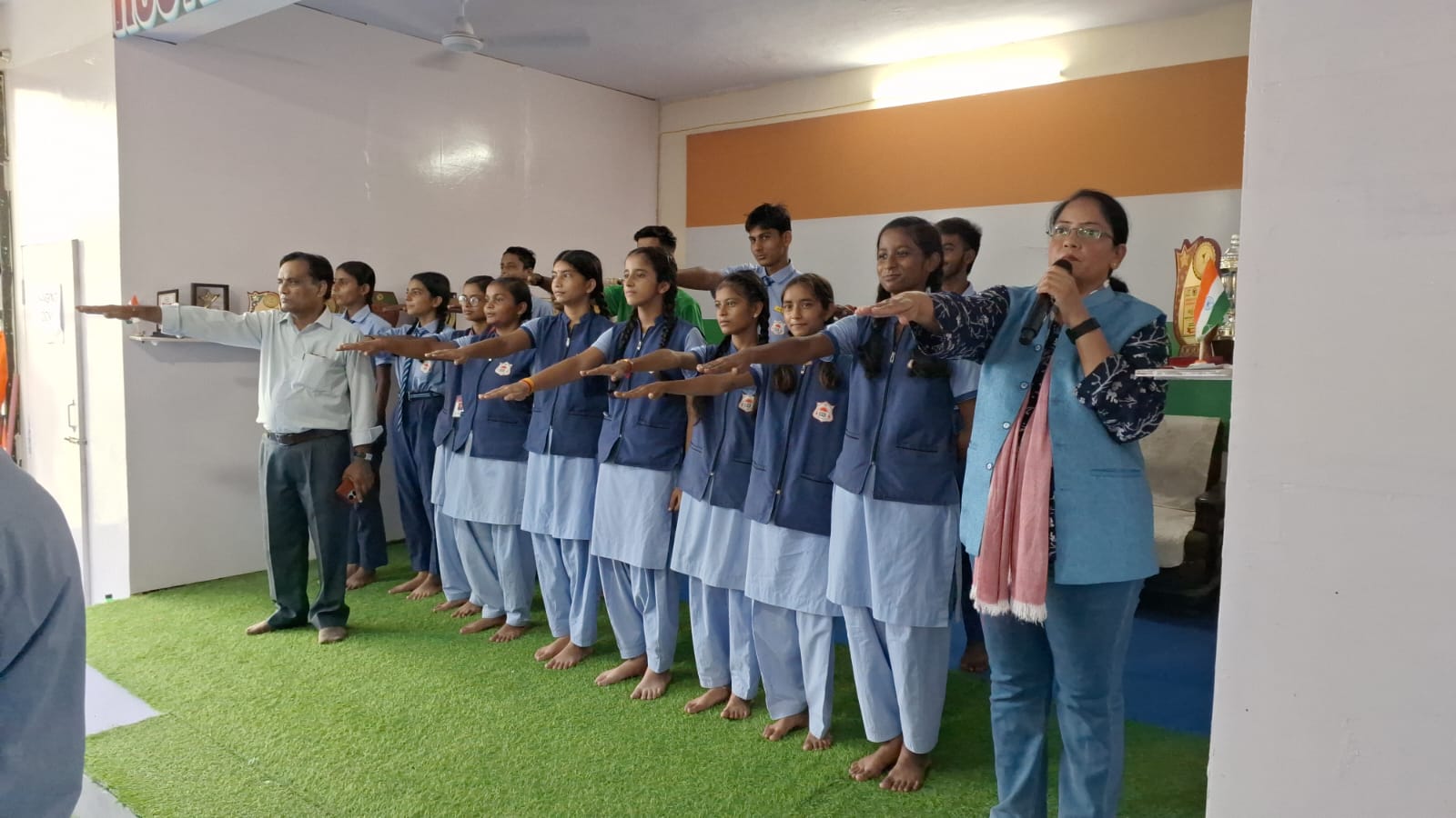 MEETING FOR ENVIRONMENT WITH STUDENT ECO COUNCIL OF DADHICHI PUBLIC SCHOOL